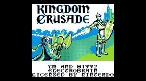 Kingdom Crusade Game Boy Complete Small Map Playthrough Youtube