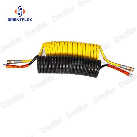 Flexible Plastic Pneumatic Air Spiral Hose Set China Coil Hose And Spiral Hose Price