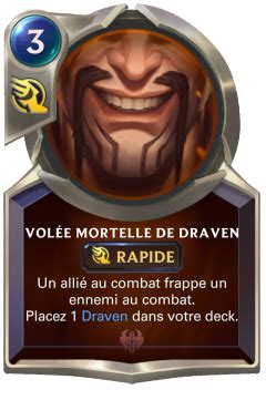 Draven Sur Legends Of Runeterra Infos Sur Le Champion De LoR Carte