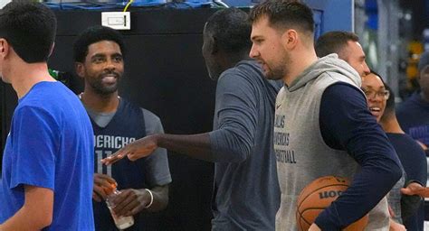 Kyrie Irving Luka Doncic In First Full Mavs Season Together