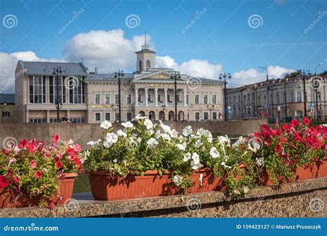 TOMSK, RUSSIA - SEPTEMBER 13, 2019: Traditional Architecture in Tomsk. Siberia. Russia Editorial ...