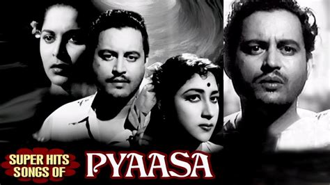 Pyaasa Hindi Movie Old Classic Songs Collection Guru Dutt Mala