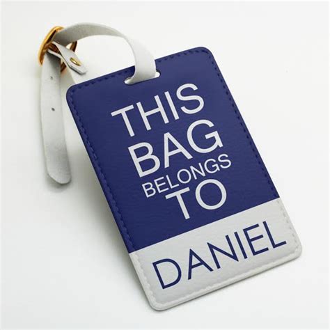 Personalized name tag, Luggage Tag, Bag Tag, Travel Tag, Suitcase Tag ...