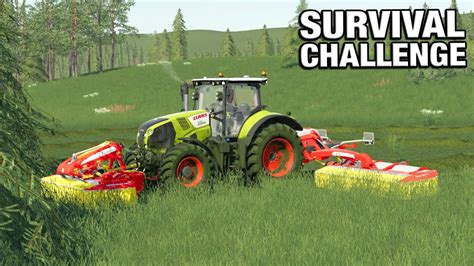 FIRST CUT ON NEW LAND Survival Challenge No Mans Land FS19 Ep 71