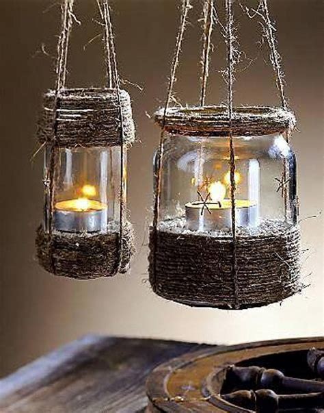 Glass Jars Recycled Decor Crafts | Upcycle Art