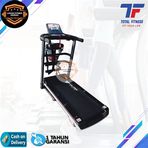 Jual Total Fitness Tl Electric Treadmill Fungsi Hp Alat