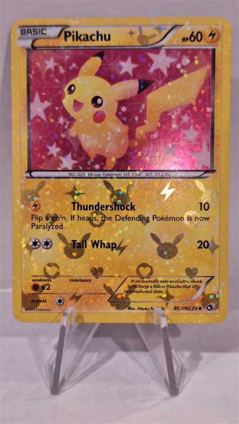 Pikachu Rc Rc Holo Pokemon Legendary Treasures Radiant