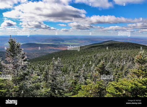 Scenery From Mont Megantic Dome Quebec Canada Stock Photo Alamy