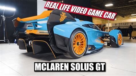 How Collector Got Hands On Real Life Video Game Car The Mclaren Solus Gt