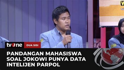 Suara Mahasiswa Tanggapi Jokowi Pegang Data Intelijen Parpol Dua Sisi