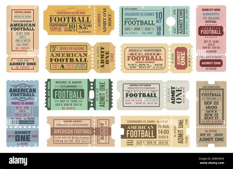 Season tickets football Stock Vector Images - Alamy