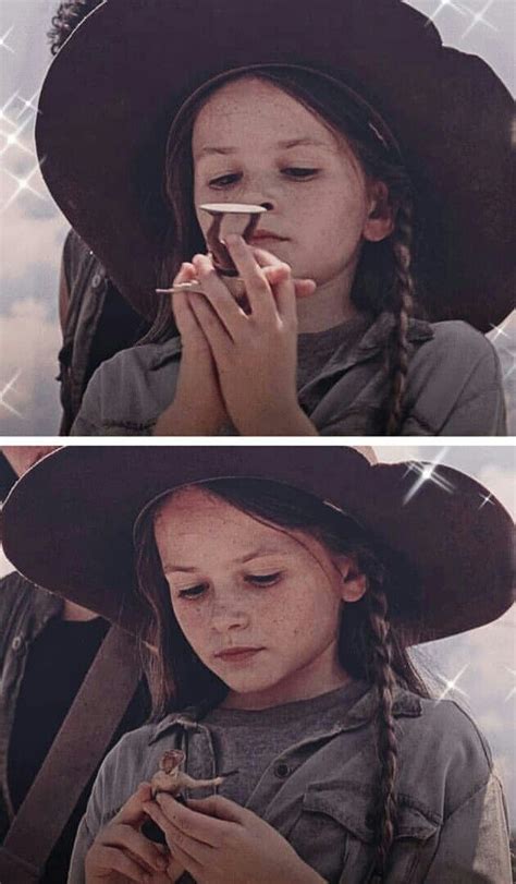 🍭cailey Fleming Aka Judith Grimes On The Walking Dead Amc Judith Twd Judith Grimes Carl