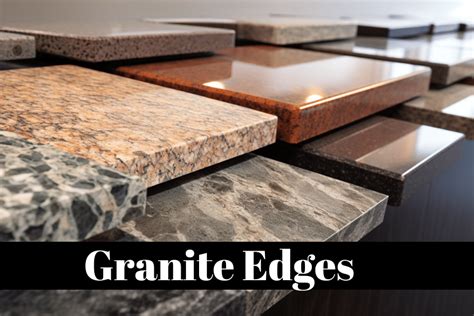 Top options of granite edges for kitchen countertops - Unique Design Blog