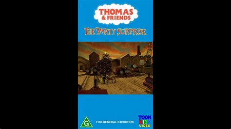 Opening To Thomas Friends The Party Surprise Vhs Toonlandia