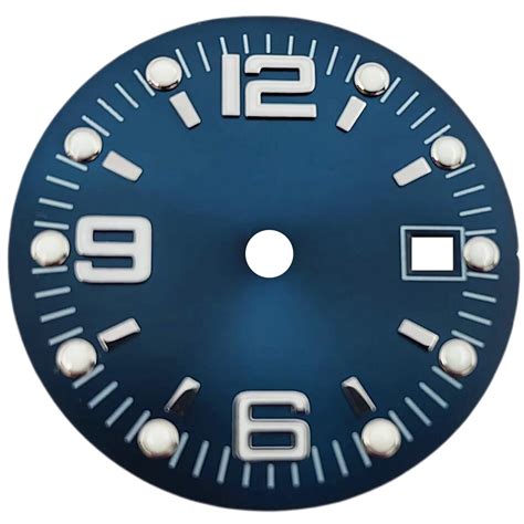 Bliger Esfera Luminosa Para Reloj Accesorio De Color Azul Negro Y