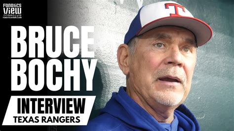 Bruce Bochy Talks Jacob DeGrom Status Josh Jung Max Scherzer Texas