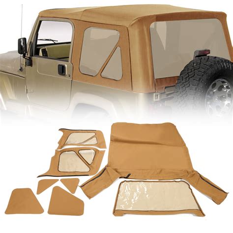 Bestop Wraparound Windjammer Black Diamond Fits Jeep Wrangler