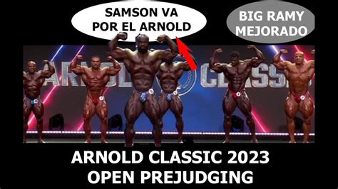 Arnold Classic 2023 Open Bodybuilding Prejudging Samson EstÁ Imparable