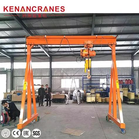 China 1 Ton Gantry Crane Manufacturers Suppliers Factory Customized 1