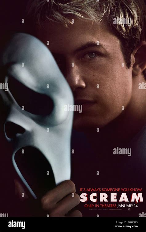 SCREAM, (aka SCREAM 5), character poster, Dylan Minnette, 2022 ...