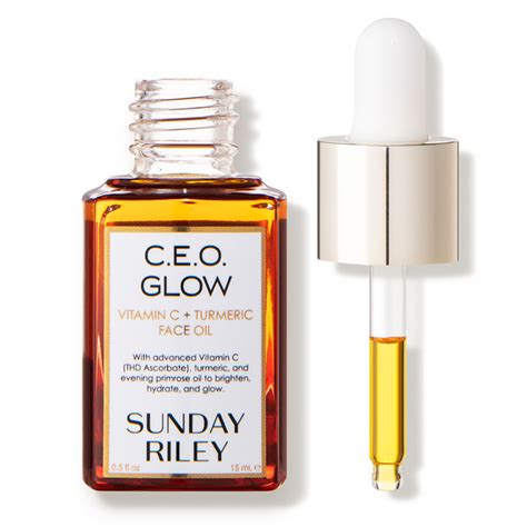 Sunday Riley Ceo Glow Vitamin C Turmeric Face Oil 05 Fl Oz Sunday Riley Ceo Face Oil