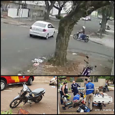 Vídeo Na contramão carro invade preferencial e causa grave acidente