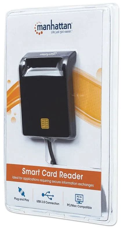 Čitač pametnih kartica Manhattan Smart Card Reader USB kontaktni čitač