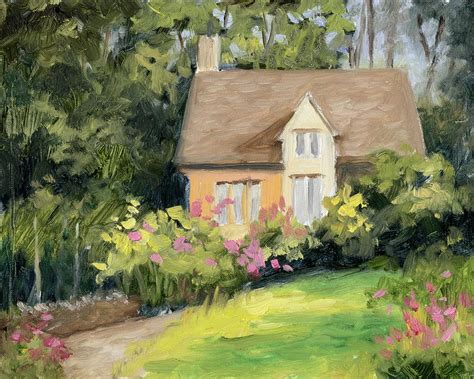 Cotswold Cottage Iii Painting By Mary Jean Weber Pixels