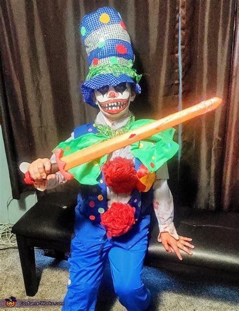 Diy Killer Clown Costume For Boys