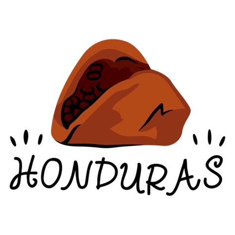 Baleada Honduras Illustration PNG SVG Design For T Shirts