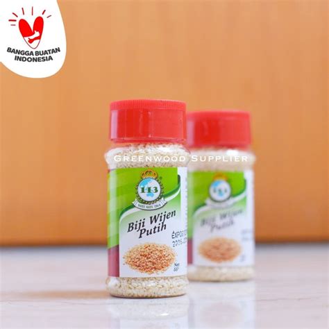 Jual Biji Wijen Putih White Sesame Seed 55G Brand Djelita 113