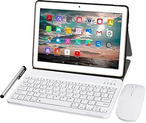 Toscido Tablette Pouces Octa Core Android Tablette Go De Ram