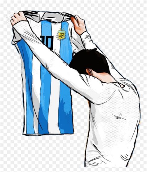 Lionel Messi Jersey Drawing