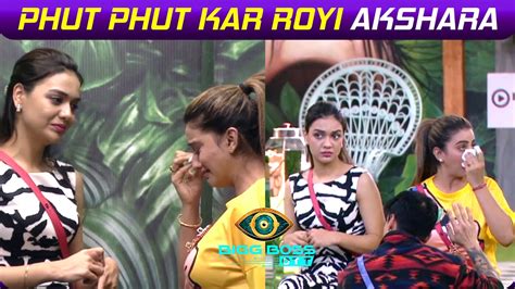 Bigg Boss Ott Live Update Phut Phut Kar Royi Akshara Pratik Ne Diya