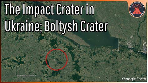 The Impact Crater In Ukraine Boltysh Crater Youtube