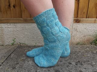 Ravelry: Drip Drip Drop Socks pattern by Emma Littlehales