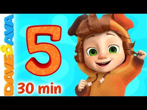 Counting 1 to 5, Five Little Ducks and More Numbers Songs | Dave and ...