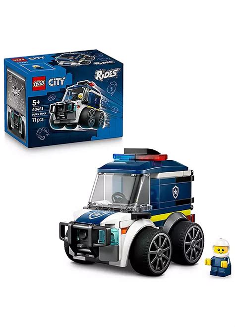 lego city rides police truck freemans