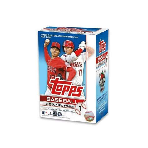 2022 Topps Series 1 Baseball Blaster Box Canada Card World