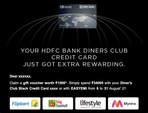 Hdfc Credit Card Spend Based Offer July Aug Targeted Cardexpert