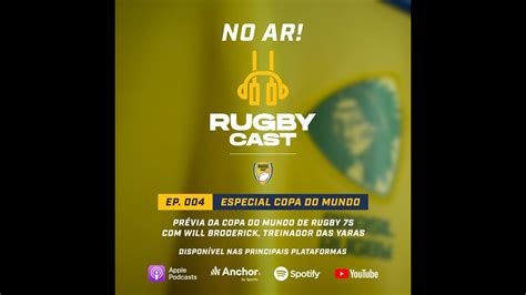 RugbyCast Ep 004 Prévia da Copa do Mundo de Rugby 7s Will