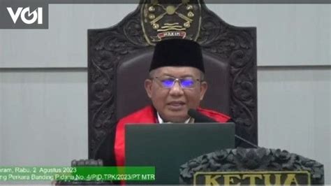 Kasus Korupsi Cetak Sawah Mantan Kadistan Bima Dihukum Pengadilan