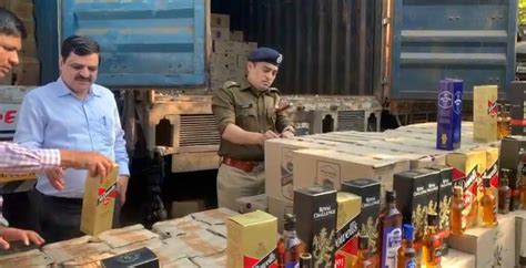 Action On Illegal Sale Of Liquor Goods Worth Rs Crore Seized By