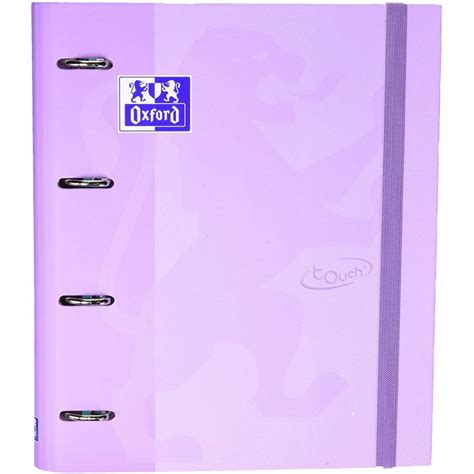 Oxford EuropeanBinder Touch Pack 5 Archivadores Con Recambio A4