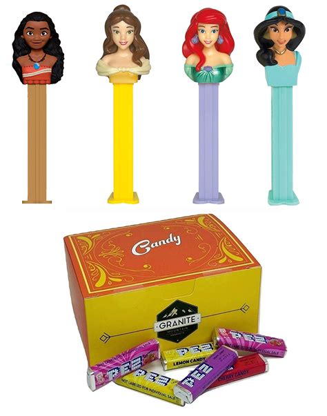 Buy Disney Princess Pez Dispensers Princess Set With 8 Extra Pez