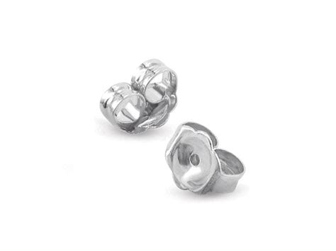 925 Sterling Silver Flower Butterfly Earring Backs Med Pod Jewellery