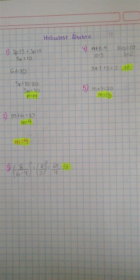 HELICOTEST TAREA 1 ÁLGEBRA CAPÍTULO 9 POLINOMIOS TEORÍA DE