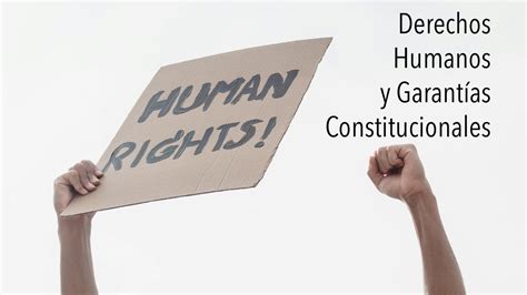 Derechos Humanos Y Garantias Constitucionales Youtube