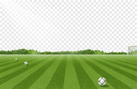 Soccer Field Under Sunlight Illustration Football Pitch Lawn Football Field Pattern Blue