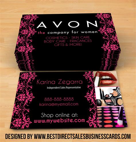 Avon Business Cards style 5 · KZ Creative Services · Online Store ...